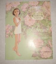 Sabrina Booklet from the &quot;Girls of Rosebrooke School&quot; Paper Doll Book AD... - $4.99