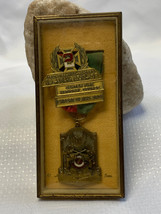 Vtg 1958 2nd Army Commander&#39;s Small Arms Tournament Medal Expert Class 3... - £63.72 GBP