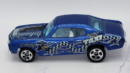 Hot Wheels Turbo Taxi Series 1970 Chevelle SS Blue With 5 Spoke Wheels - $3.95