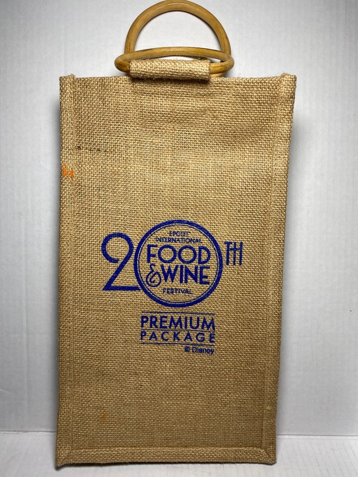 Epcot Food &amp; Wine Festival Disney Parks Carrier Bag - $10.46