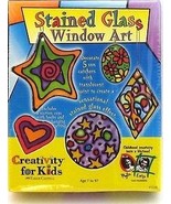 Stained Glass Window Art Craft Set Creativity for Kids Faber Castell  - €8,76 EUR