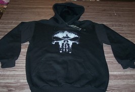 Vintage Style THE PUNISHER SKULL Marvel HOODIE HOODED Sweatshirt MENS ME... - $49.50
