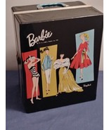 BARBIE Vintage 1961 Black Vinyl BARBIE Doll and Accessory Case - £46.92 GBP