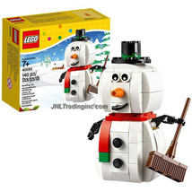 Year 2014 Lego Seasonal 4 Inch Tall Figure 40093 - Christmas SNOWMAN (14... - £31.92 GBP