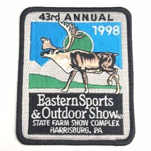 Eastern Sports Outdoor Show 1998 Harrisburg PA Limited Edition Patch Hun... - £7.86 GBP