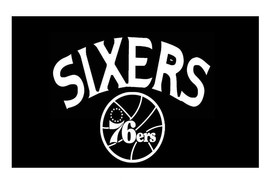 Philadelphia 76ers Flag 3x5ft Banner Polyester Basketball 76ers003 - £14.49 GBP