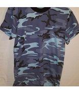BRAND NEW BLUE CAMOUFLAGE XL TRU SPEC T SHIRT WITHOUT TAGS - $15.60 CAD