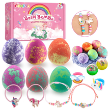 Easter Bath Bombs for Kids, Easter Basket Stuffers for Girls Boys Toddler, Unico - £24.17 GBP