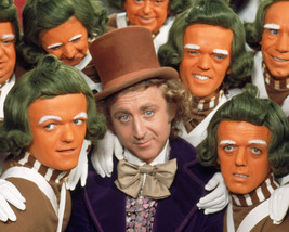 Gene Wilder in Willy Wonka &amp; the Chocolate Factory Oompa Loompas 8x10 Photo - £6.31 GBP