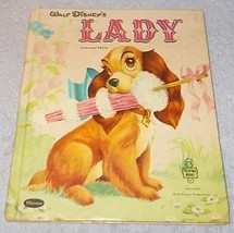 Walt Disney&#39;s Lady Tell A Tale Child&#39;s Book 1954  - £6.34 GBP