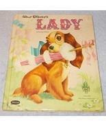 Walt Disney&#39;s Lady Tell A Tale Child&#39;s Book 1954  - $149.02 MXN
