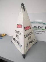 Handy Cone Danger Chemical Spill Pop Up Collapsible Signage - £21.47 GBP