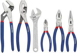 Large Pliers &amp; Wrench Set 6-Piece - £31.03 GBP