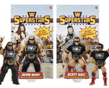 WWE Retro Superstars Kevin Nash &amp; Scott Hall 6in. Figure with nWo Gear MOUC - £39.40 GBP