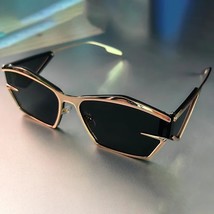 Retro Y2K Unisex Metal Punk Sunglasses for Outdoors - $35.99