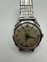 Vintage Gruen Precision 515 SS Men’s Wristwatch For Part Or Repair 35mm - $75.24