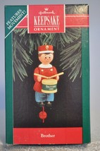 Hallmark - Brother - Drummer - Plays Drum When Pulled -  Keepsake Ornament - £10.94 GBP