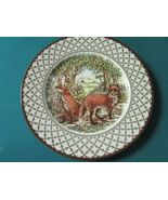 Royal Stafford Pottery Platter 11 &quot; Turkey Thanksgiving Christmas Foxes ... - €38,38 EUR