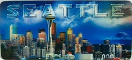 Seattle Skyline 3D Fridge Magnet - $6.99