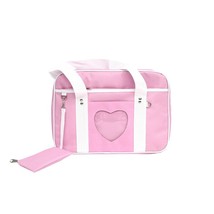  pink travel shoulder school bags lovely girls jk cosplay schoolbags tote handbags with thumb200