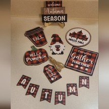 autumn decor lot - $15.00
