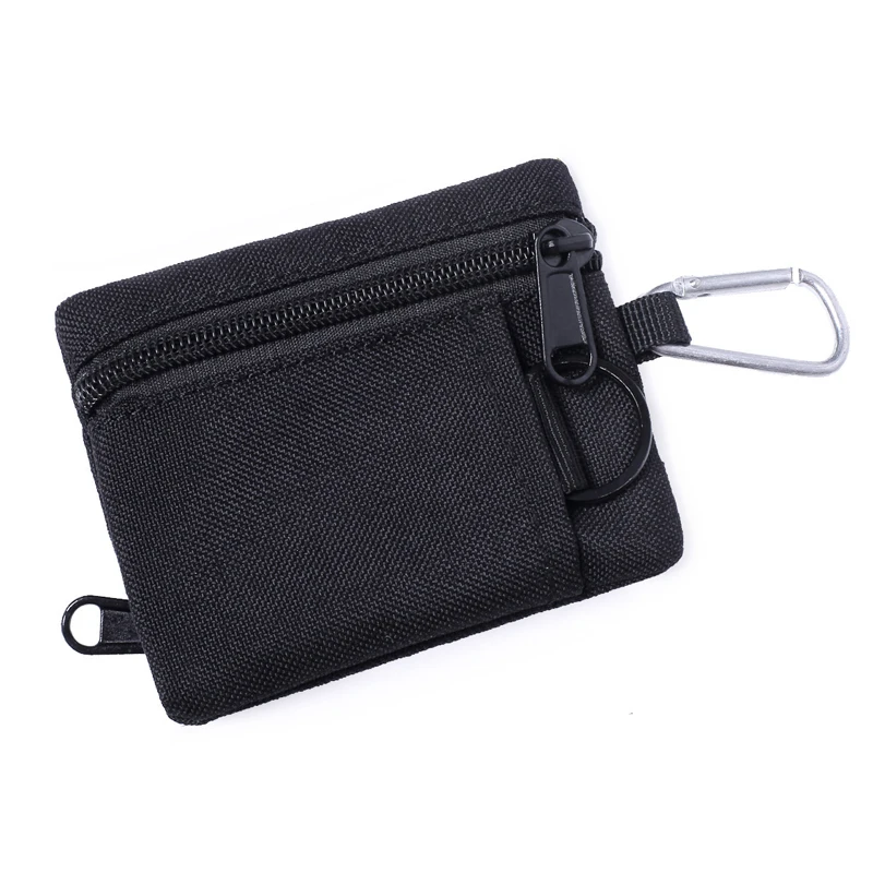 Outdoor Portable Mini EDC Gaets Molle Pouch Key Wallet  Travel Zipper Belt Bag   - £80.90 GBP