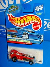 Hot Wheels 2000 Virtual Collection #138 Skullrider Red w/ 5SPs - £1.56 GBP