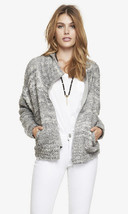 Express Cowl Neck Boucle Sweater Jacket, Size L, Nwt, $168 - £47.95 GBP