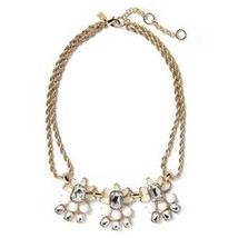 Banana Republic Petite Floral Necklace - Ivory - £27.97 GBP