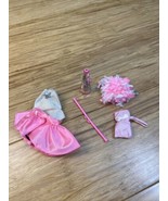 Vintage Gymnast Cheer Skipper Doll Outfits Pom Poms Clothes KG JD - $19.80