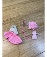 Vintage Gymnast Cheer Skipper Doll Outfits Pom Poms Clothes KG JD - £15.58 GBP