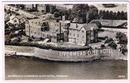 Postcard RPPC Hardman&#39;s Livermead Cliff Hotel Torquay Devon England UK - £19.43 GBP