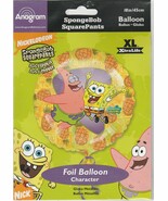 Happy SpongeBob by XtraLife Anagram Shape Foil Balloon 18&quot;  ~ ranjacuj - $191.30 MXN