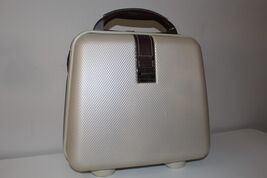 Vintage Delsey Carry On Hard Shell Case Bag Luggage Travel Locking Code ... - $74.20