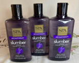 3X Aromatherapy Lavender Chamomile SLUMBER Calming Body Wash &amp; Foaming B... - £15.27 GBP