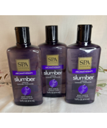 3X Aromatherapy Lavender Chamomile SLUMBER Calming Body Wash &amp; Foaming B... - £15.26 GBP