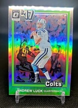 2017 Donruss Optic Silver Holo 1981 Tribute #30 Andrew Luck Indianapolis - $2.96