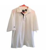 Ping Collection Performance Golf Sensor Cool Polo Shirt Mens M White Dry... - $28.45