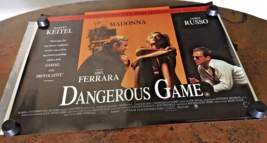 Dangerous Game Original Rolled Movie Quad Poster 30x40 Harvey Keitel LOCAL - £37.27 GBP
