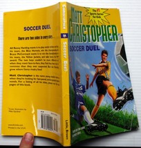 Matt Christopher SOCCER DUEL 2 sides to every story friends rivals competitors - £3.96 GBP