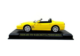 Ferrari 550 Barchetta Pininfarina Gelb Altaya Massstab 1:43 Miniaturautomodell - £26.35 GBP