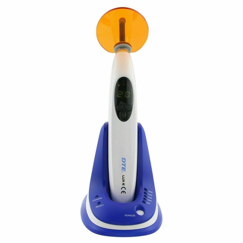 Woodpecker DTE Dental LED Curing Light Wide Spectrum Wireless LUX E Plus - $159.45