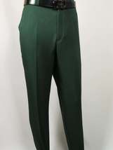 Men 2pc Walking Leisure Suit Short Sleeves By DREAMS 256-24 Hunter Green image 6
