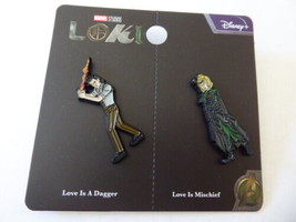 Disney Trading Broches Marvel Loki &amp; Sylvie Émail Broche Ensemble - £22.21 GBP