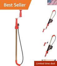 K-6DH Hybrid Toilet Snake Auger with 6' Heavy-Duty Drop Head Tri-Wrap Ca... - $155.26