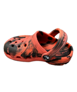 Crocs Classic Kids Toddler Size 9C Red and Black Marble Shoes Clogs Slip-on - £12.55 GBP