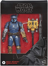 Star Wars The Black Series 6 Inch Figure - Heavy Infantry Mandalorian IN STOCK! - £64.48 GBP