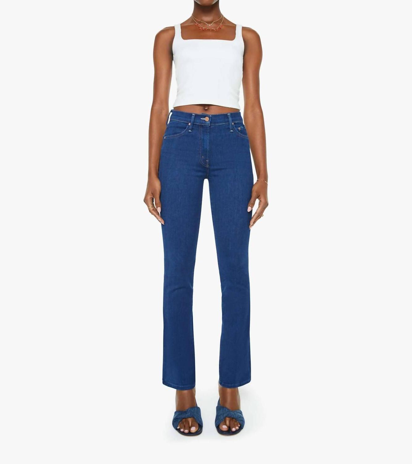 Mother outsider sneak jeans Coloring Outside the Lines - $118.00