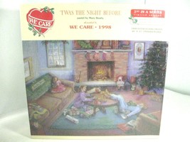 We Care Twas the Night Before 1998 1000 Piece Puzzle Beatty Christmas NE... - $3.00