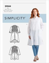 Simplicity Sewing Pattern 9044 Misses Top Long Tucked Size 6-14 - £8.78 GBP